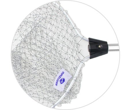 AQUA MARINE - Fixed Handle Nylon Grey Braided Net (153cm)